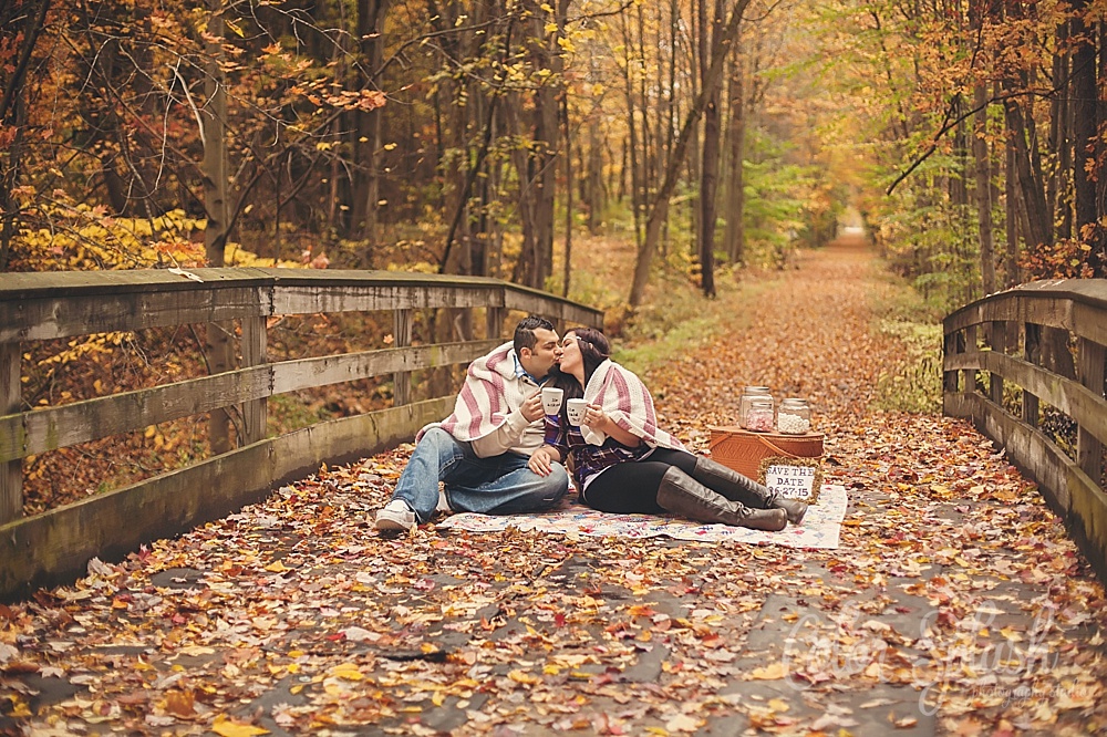 Color Splash Studio | Kalamazoo Fall Engagement Photos