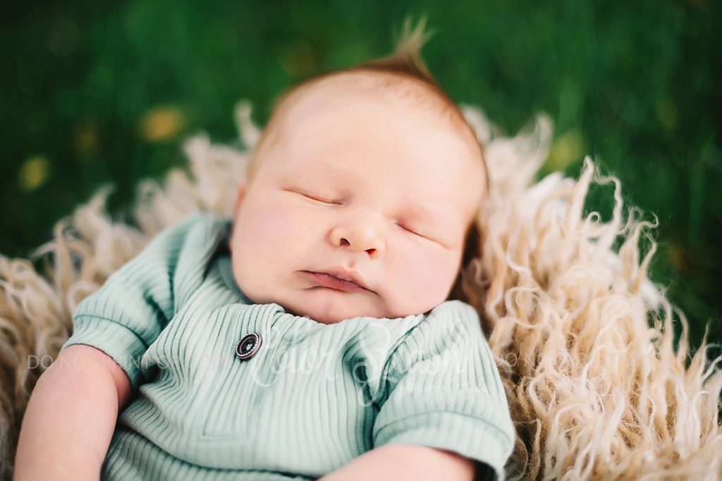 newborn baby outdoor photos