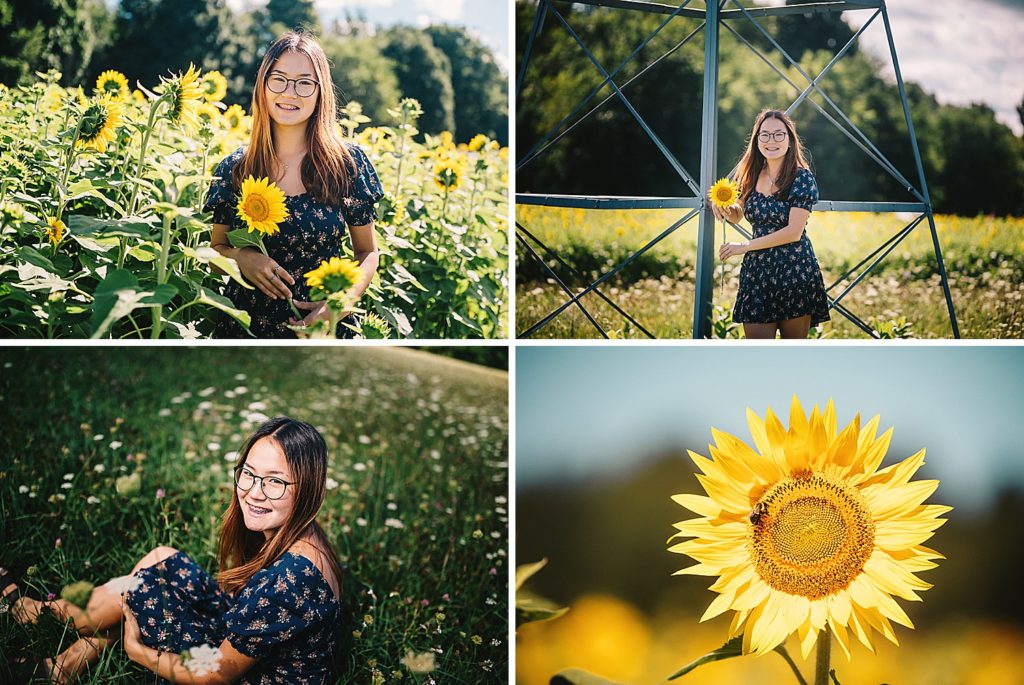 Lake Michigan senior portraits