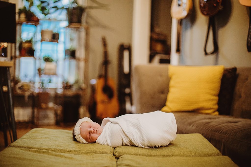 in home newborn photography