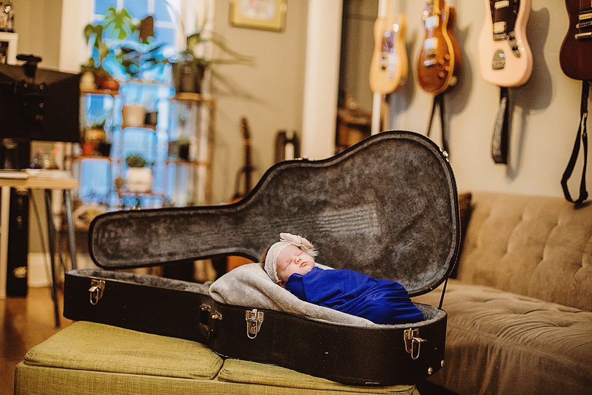 in home newborn photography